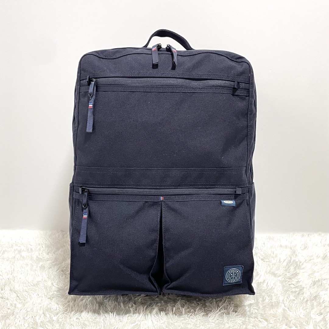 PORTER CLASSIC(ポータークラシック)の【美品】 ポータークラシック ニュートン ムアツ ビジネス リュック 2層式 L メンズのバッグ(バッグパック/リュック)の商品写真