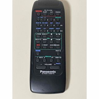 パナソニック(Panasonic)のPanasonic RAK-RX103WH  RX-DT75 リモコン ラジカセ(ポータブルプレーヤー)