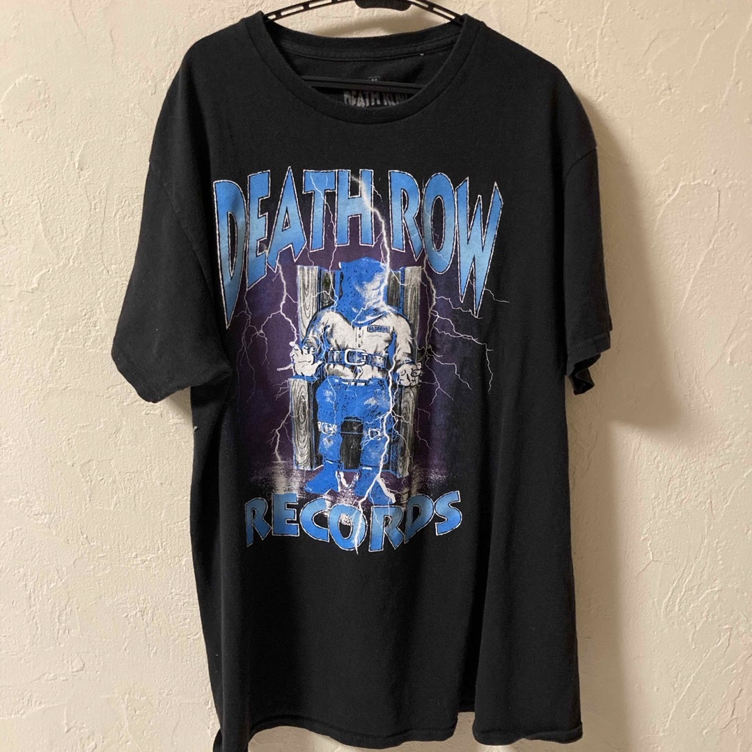 1LDK SELECT(ワンエルディーケーセレクト)のDeath Row Tシャツ バンT 古着 メンズのトップス(Tシャツ/カットソー(半袖/袖なし))の商品写真