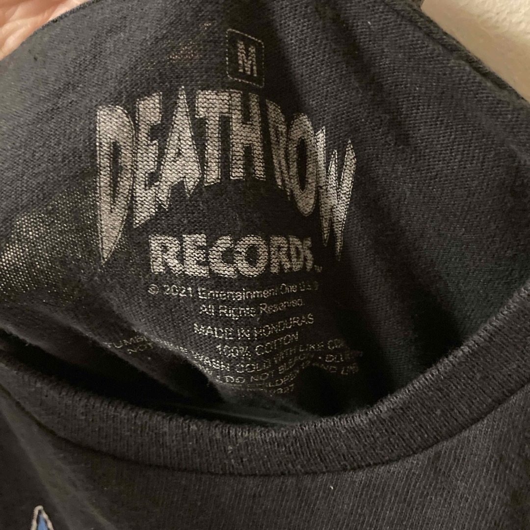 1LDK SELECT(ワンエルディーケーセレクト)のDeath Row Tシャツ バンT 古着 メンズのトップス(Tシャツ/カットソー(半袖/袖なし))の商品写真