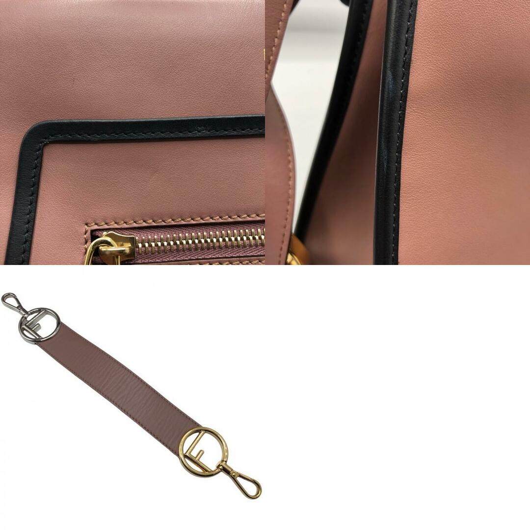 FENDI(フェンディ)の　フェンディ FENDI ラナウェイ スモール 8BH344 ピンク/GD金具 レザー レディース トートバッグ レディースのバッグ(トートバッグ)の商品写真