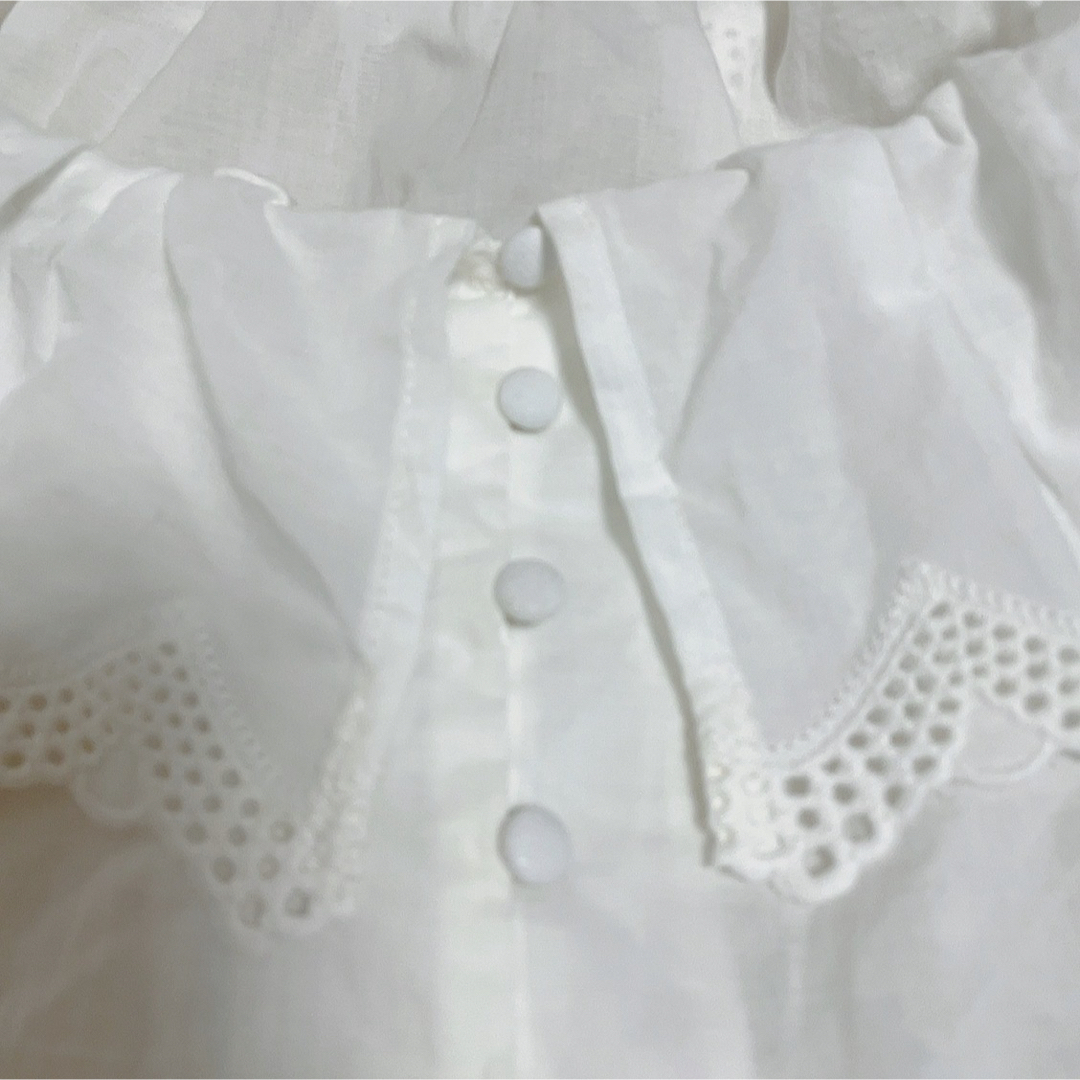 natural couture(ナチュラルクチュール)のナチュラルクチュール　ホワイト　白　トップス　シャツ レディースのトップス(シャツ/ブラウス(長袖/七分))の商品写真