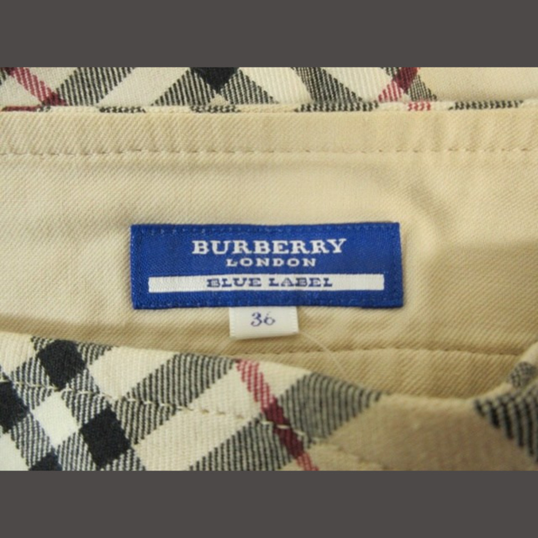 BURBERRY BLUE LABEL(バーバリーブルーレーベル)のBURBERRY BLUE LABEL ラップスカート 36 FX535-225 レディースのスカート(ひざ丈スカート)の商品写真