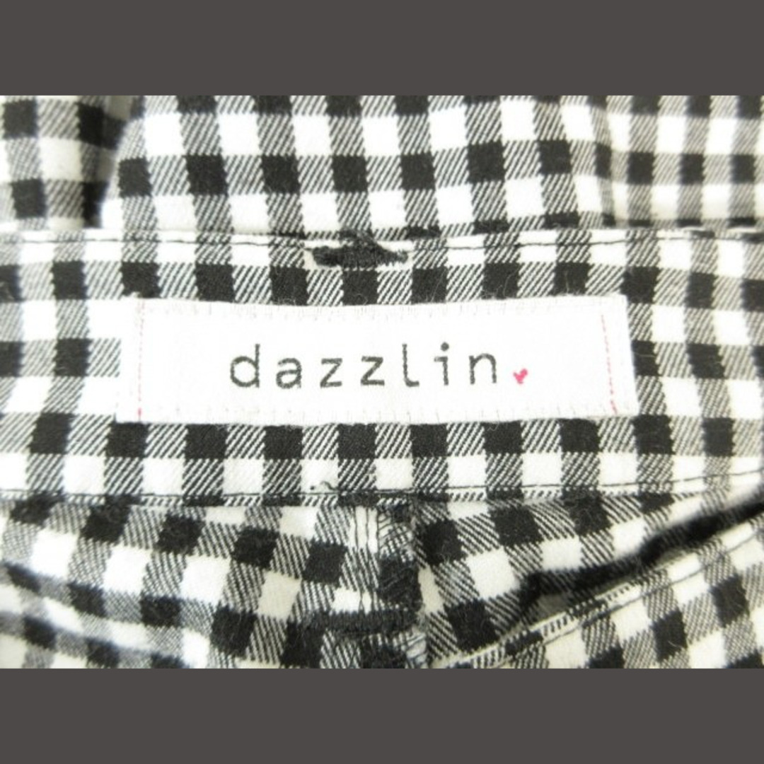 dazzlin(ダズリン)のdazzlin パンツ スキニー ロング丈 ギンガムチェック ブラック M レディースのパンツ(その他)の商品写真