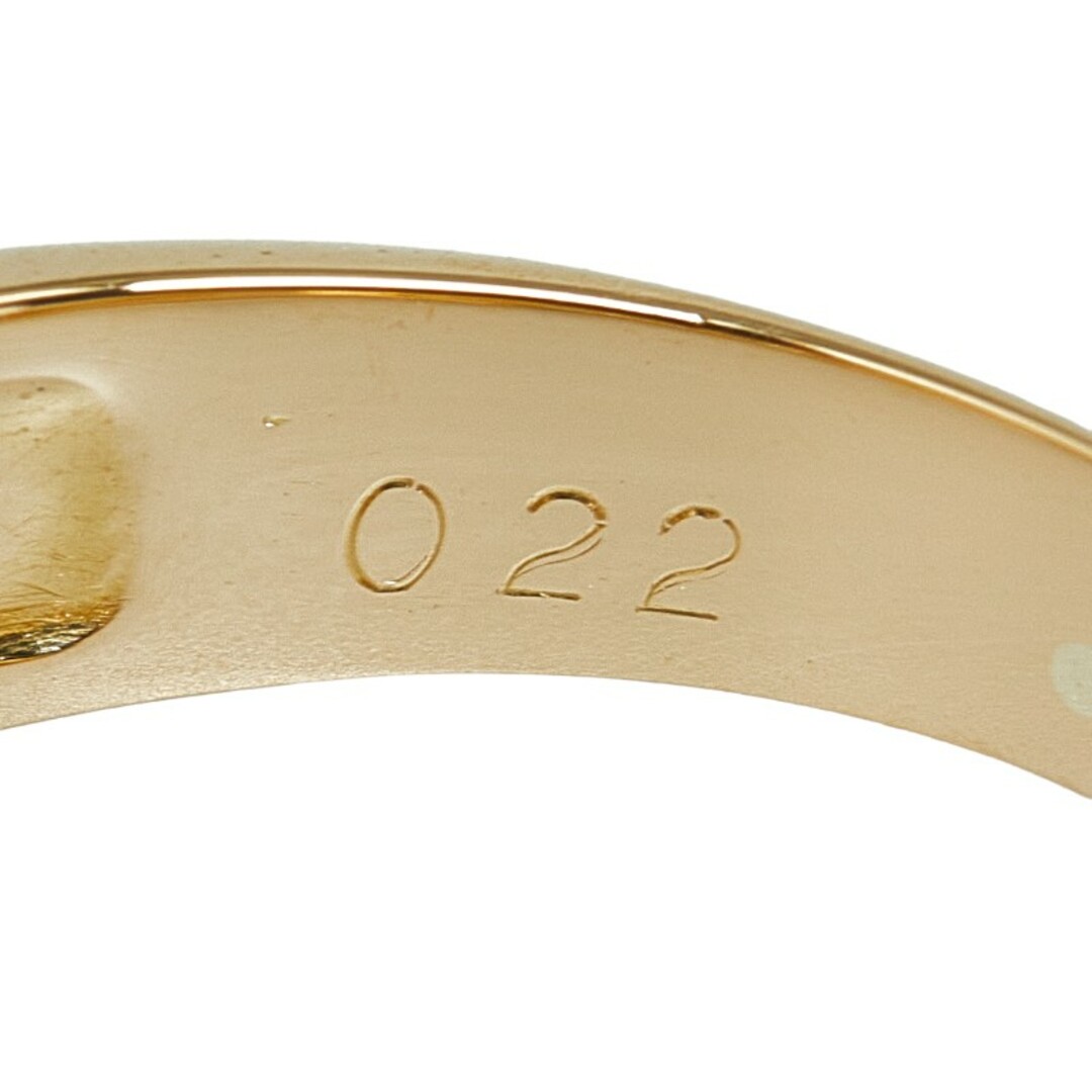 美品 K18YG イエローゴールド リング 指輪 ダイヤ 0.22ct 【1-0147271】 レディースのアクセサリー(リング(指輪))の商品写真