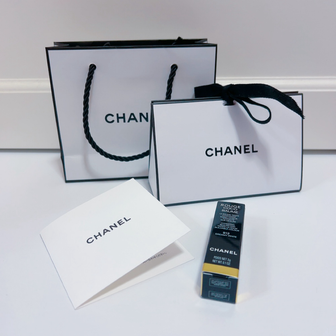 CHANEL(シャネル)のシャネル リップ ルージュ ココ ボーム 912 ドリーミー ホワイト コスメ/美容のベースメイク/化粧品(口紅)の商品写真