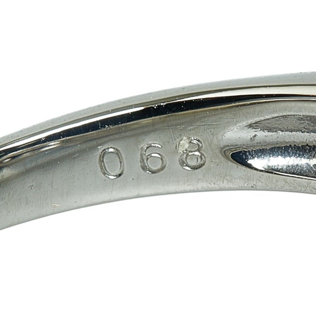 美品 Pt900 プラチナ リング 指輪 黒蝶真珠 12mm ダイヤ 0.68ct 【1-0147861】 レディースのアクセサリー(リング(指輪))の商品写真