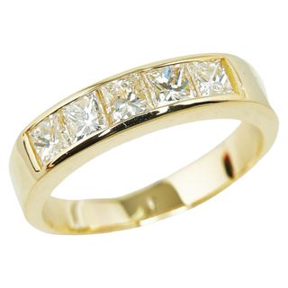 美品 K18YG イエローゴールド リング 指輪 ダイヤ 1.10ct 【1-0148125】(リング(指輪))