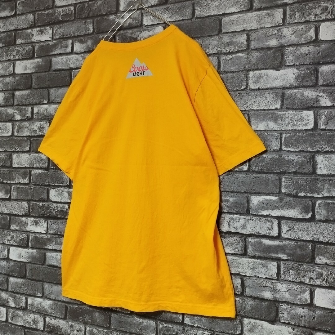 企業ロゴCoorsクアーズライトNHLピッツバーグペンギンズオーバーサイズ メンズのトップス(Tシャツ/カットソー(半袖/袖なし))の商品写真