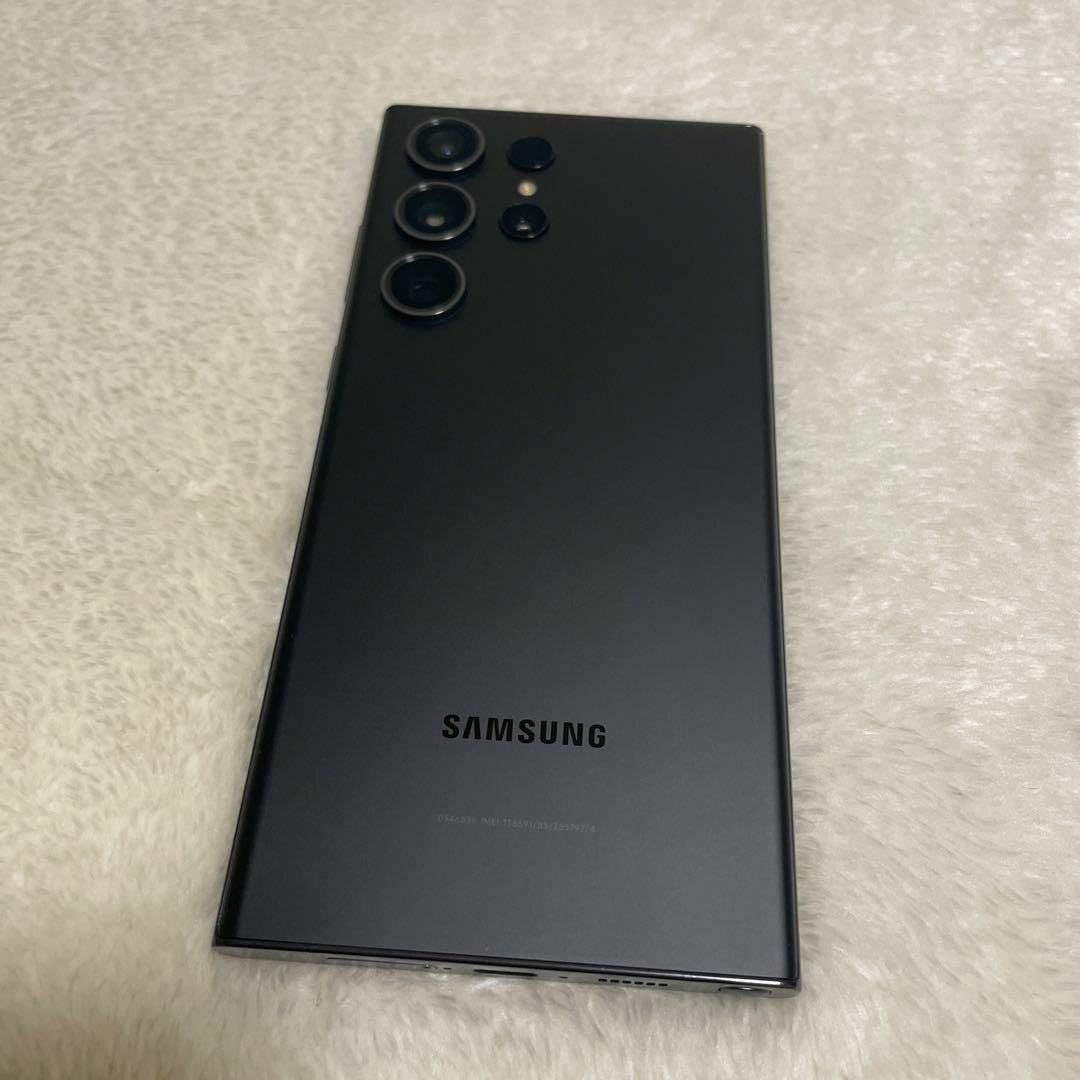 SAMSUNG(サムスン)のGalaxy S23 ultra ブラック 512GB SIMフリー スマホ/家電/カメラのスマートフォン/携帯電話(スマートフォン本体)の商品写真