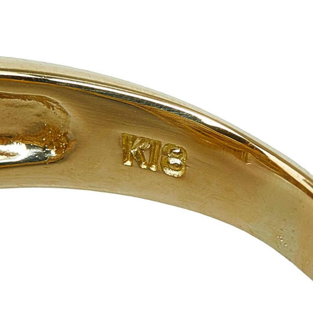 美品 K18YG イエローゴールド リング 指輪 ダイヤ 0.50ct 【1-0148249】 レディースのアクセサリー(リング(指輪))の商品写真