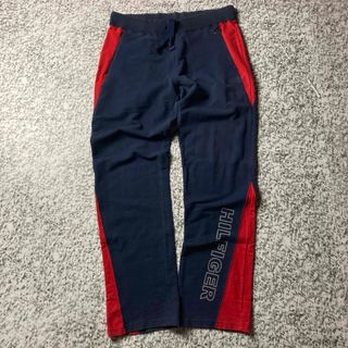 トミーヒルフィガー(TOMMY HILFIGER)の【グッドレギュラー】トミーヒルフィガー ロゴプリント　スウェットパンツ　ネイビー(その他)