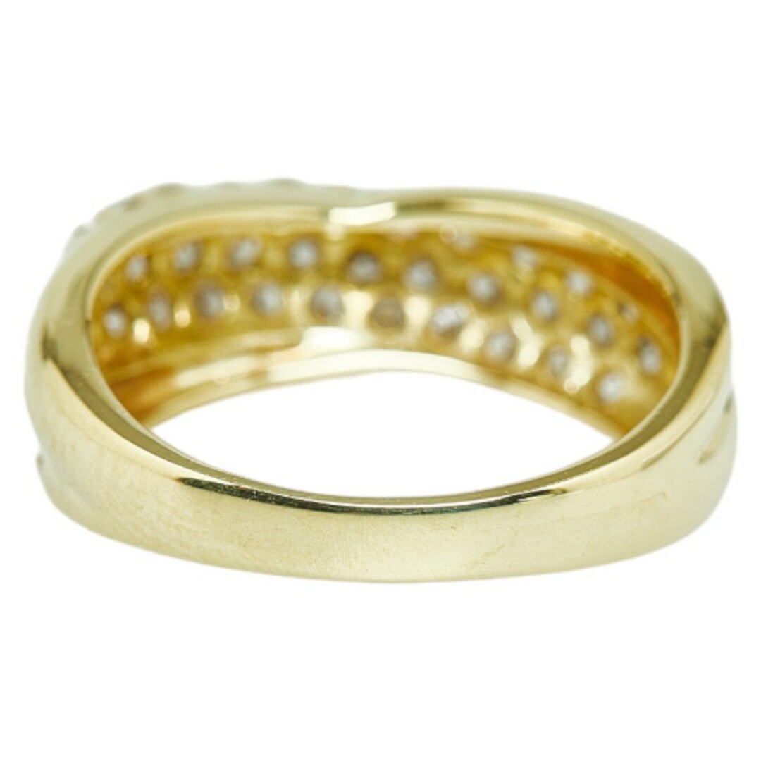 美品 K18YG イエローゴールド リング 指輪 ダイヤ 1.00ct 【1-0148384】 レディースのアクセサリー(リング(指輪))の商品写真