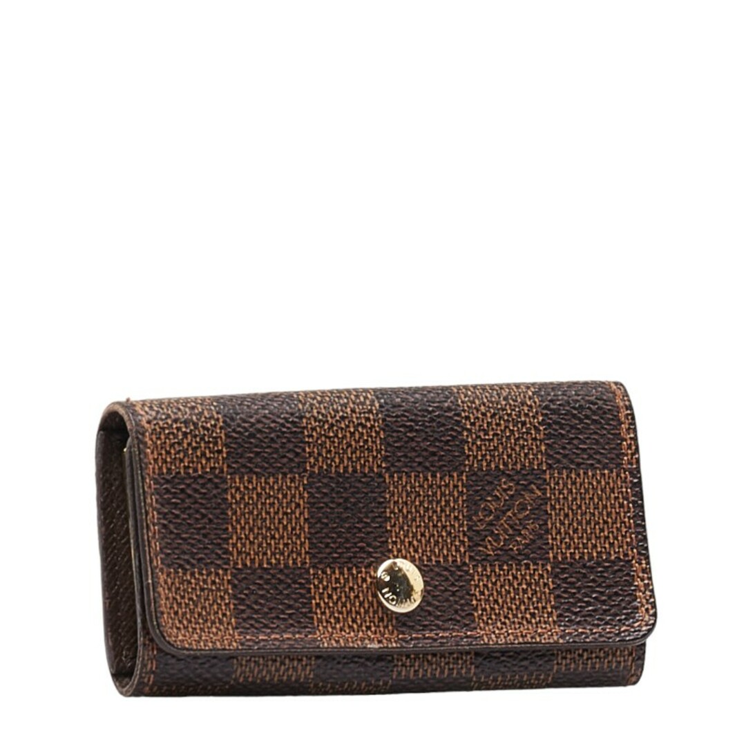 LOUIS VUITTON(ルイヴィトン)のルイ ヴィトン ダミエ ミュルティクレ4 4連 キーケース N62631 PVC レディース LOUIS VUITTON 【1-0148666】 レディースのファッション小物(キーケース)の商品写真