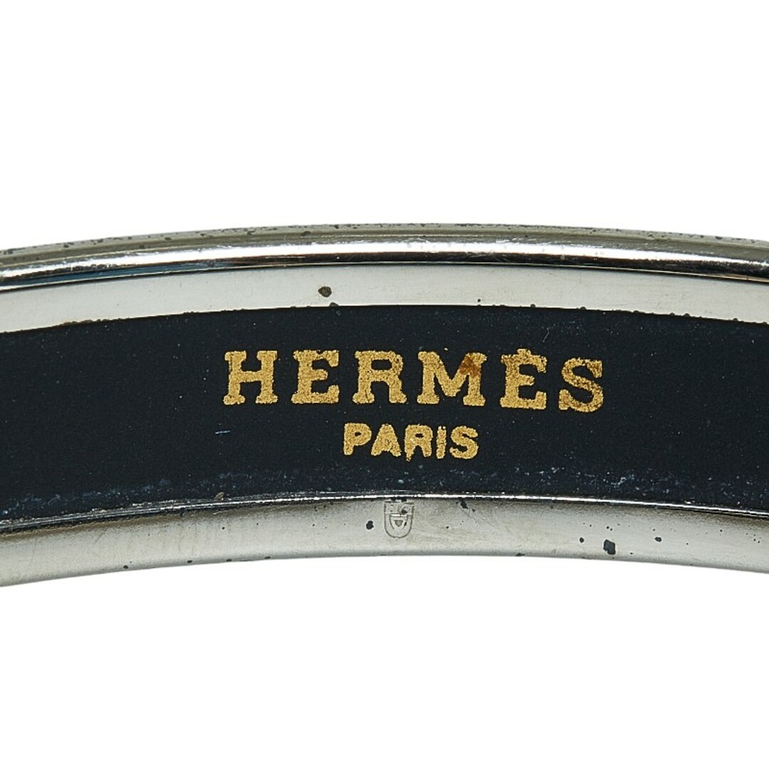 Hermes(エルメス)のエルメス エマイユPM 馬車柄 バングル ブレスレット メタル レディース HERMES 【228-48698】 レディースのアクセサリー(ブレスレット/バングル)の商品写真