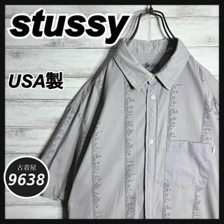 ステューシー(STUSSY)の【入手困難!!】ステューシー ✈︎USA製 ゆるだぼ 半袖シャツ 重ね着(Tシャツ/カットソー(半袖/袖なし))