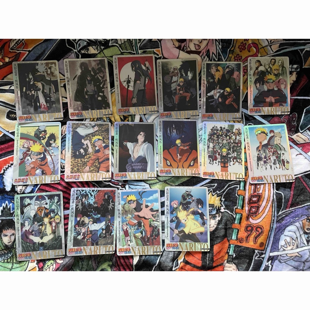NARUTO カード 259枚 エンタメ/ホビーのおもちゃ/ぬいぐるみ(キャラクターグッズ)の商品写真