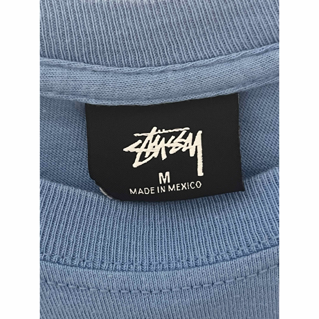 STUSSY(ステューシー)のSTUSSY ストゥーシー　Tシャツ　スカイブルーM レディースのトップス(Tシャツ(半袖/袖なし))の商品写真