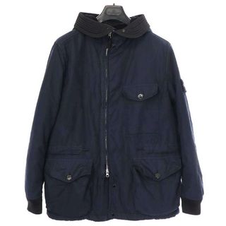 ストーンアイランド(STONE ISLAND)のSTONE ISLAND ストーンアイランド 21AW DAVID LIGHT-TC WITH MICROPILE カーゴポケットフーデッドジャケット 751541131 ネイビー L(その他)