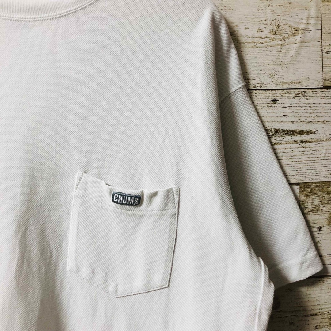 CHUMS(チャムス)のCHUMS チャムス 半袖 Tシャツ ワンポイント 刺繍ロゴ メンズのトップス(Tシャツ/カットソー(半袖/袖なし))の商品写真