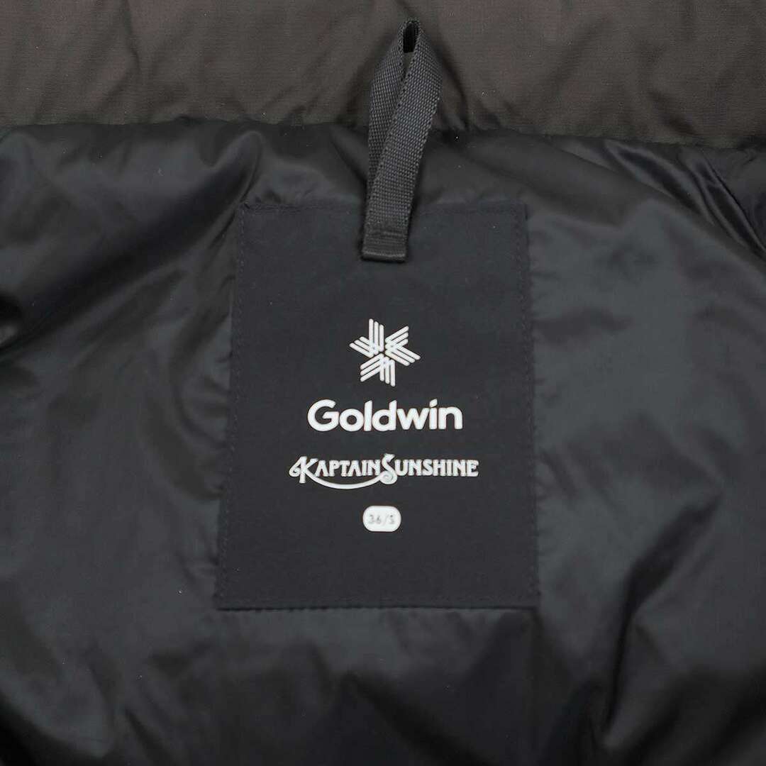 KAPTAIN SUNSHINE(キャプテンサンシャイン)のKaptain Sunshine × Goldwin キャプテンサンシャイン × ゴールドウィン 21AW GORE-TEX Down Brouson ダウンジャケット KS21FGW01 ダークブラウン系 36 メンズのジャケット/アウター(ダウンジャケット)の商品写真