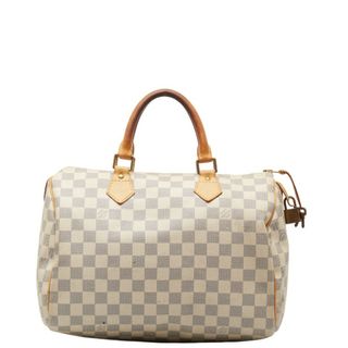 ルイヴィトン(LOUIS VUITTON)のルイ ヴィトン ダミエ アズール スピーディ30 ハンドバッグ N41533 PVC レディース LOUIS VUITTON 【228-48731】(ハンドバッグ)