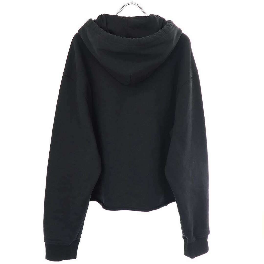 MM6(エムエムシックス)のMM6 Maison Margiela  エムエムシックス メゾン マルジェラ 23AW SWEATSHIRT ロゴプリントハーフジップスウェットパーカー S52GU0204 ブラック S レディースのトップス(パーカー)の商品写真