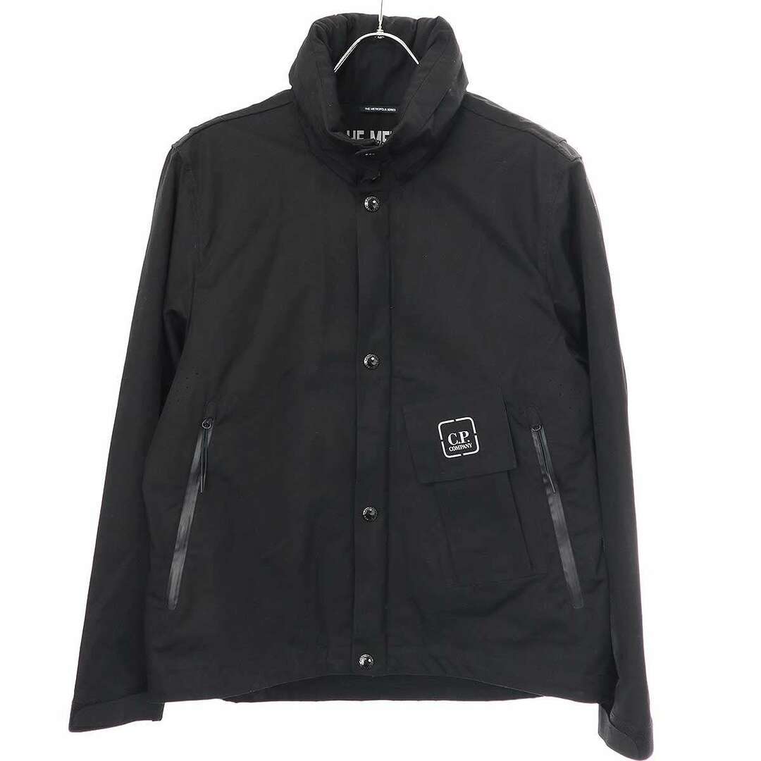 C.P.COMPANY シーピーカンパニー 24SS Metropolis Series HyST Stand Collar Jacket スタンドカラージャケット 16CLOW008A-006450A999 ブラック 48 メンズのジャケット/アウター(その他)の商品写真