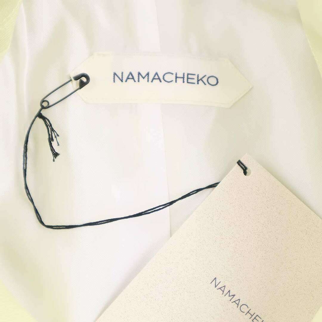 NAMACHEKO(ナマチェコ)のNAMACHEKO ナマチェコ 20SS OWA JACKET ベルテッドジャケット NS20 1002 ライムイエロー XS メンズのジャケット/アウター(その他)の商品写真