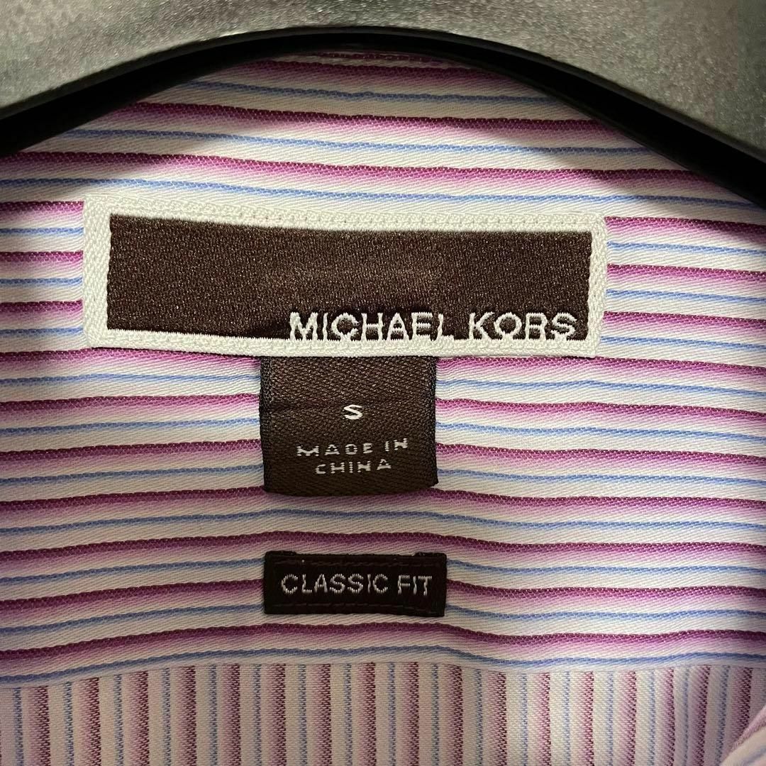 Michael Kors(マイケルコース)のMICHAEL KORSマイケルコース/ストライプシャツ/S メンズのトップス(シャツ)の商品写真