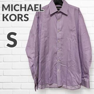 マイケルコース(Michael Kors)のMICHAEL KORSマイケルコース/ストライプシャツ/S(シャツ)