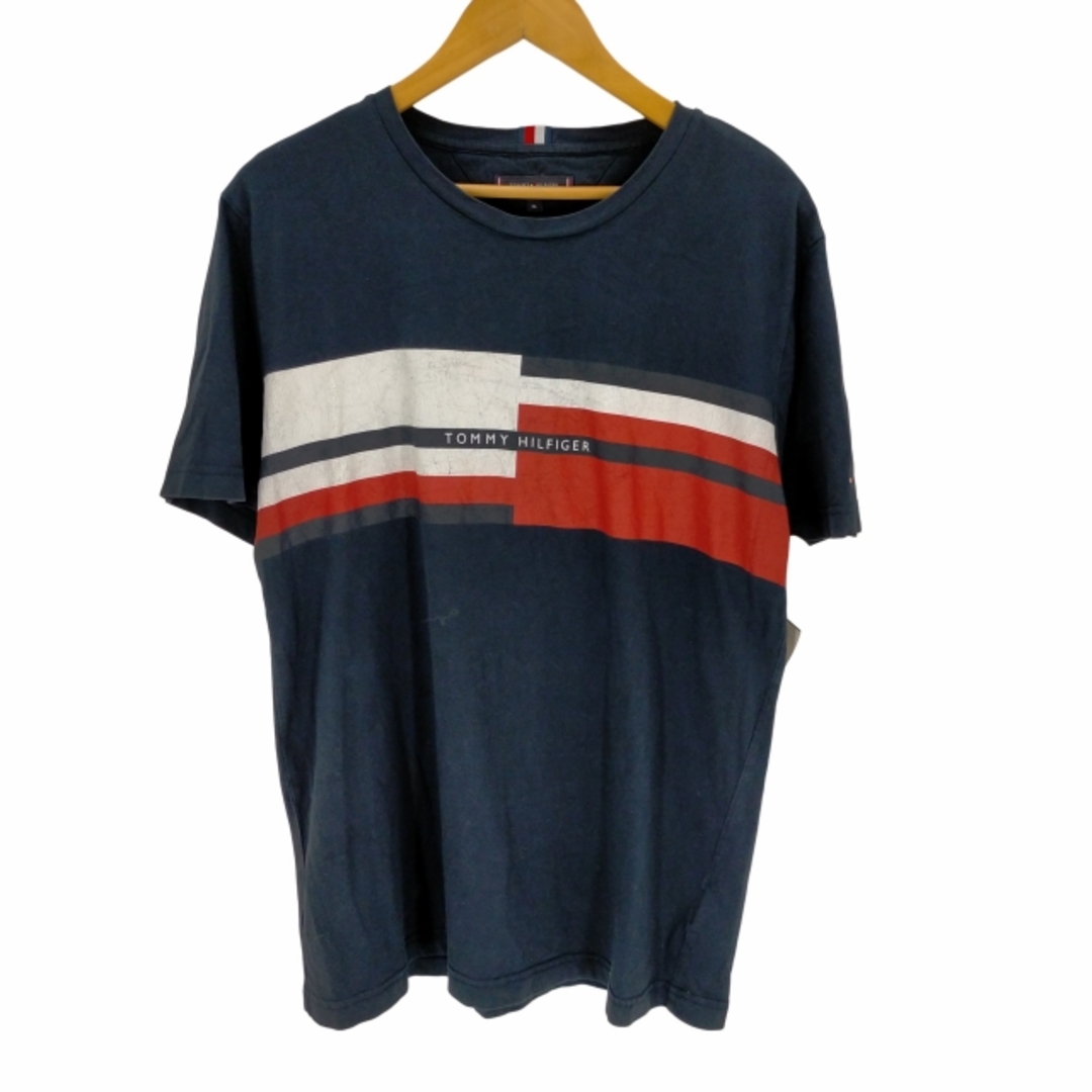 TOMMY HILFIGER(トミーヒルフィガー)のTOMMY HILFIGER(トミーヒルフィガー) プリントクルーネックTシャツ メンズのトップス(Tシャツ/カットソー(半袖/袖なし))の商品写真