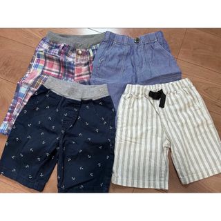 アプレレクール(apres les cours)のハーフパンツ 半ズボン 子供服 キッズ ウエストゴム 男の子　110 まとめ売り(パンツ/スパッツ)