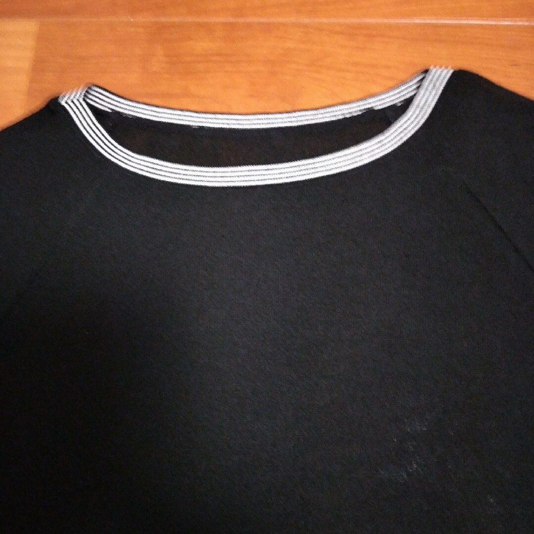 黒T shirt レディースのトップス(Tシャツ(半袖/袖なし))の商品写真