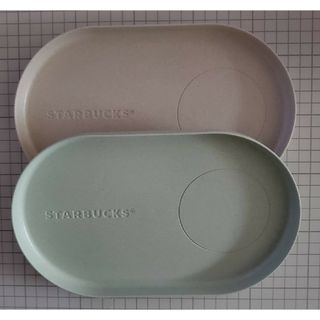 スターバックス(Starbucks)の【新品未使用】Starbucks カフェプレート 2枚セット スタバ2024福袋(その他)