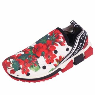 ドルチェアンドガッバーナ(DOLCE&GABBANA)の新古品 ドルチェ&ガッバーナ DOLCE&GABBANA スニーカー スリッポン ストレッチ ニット シューズ レディース 39(スニーカー)