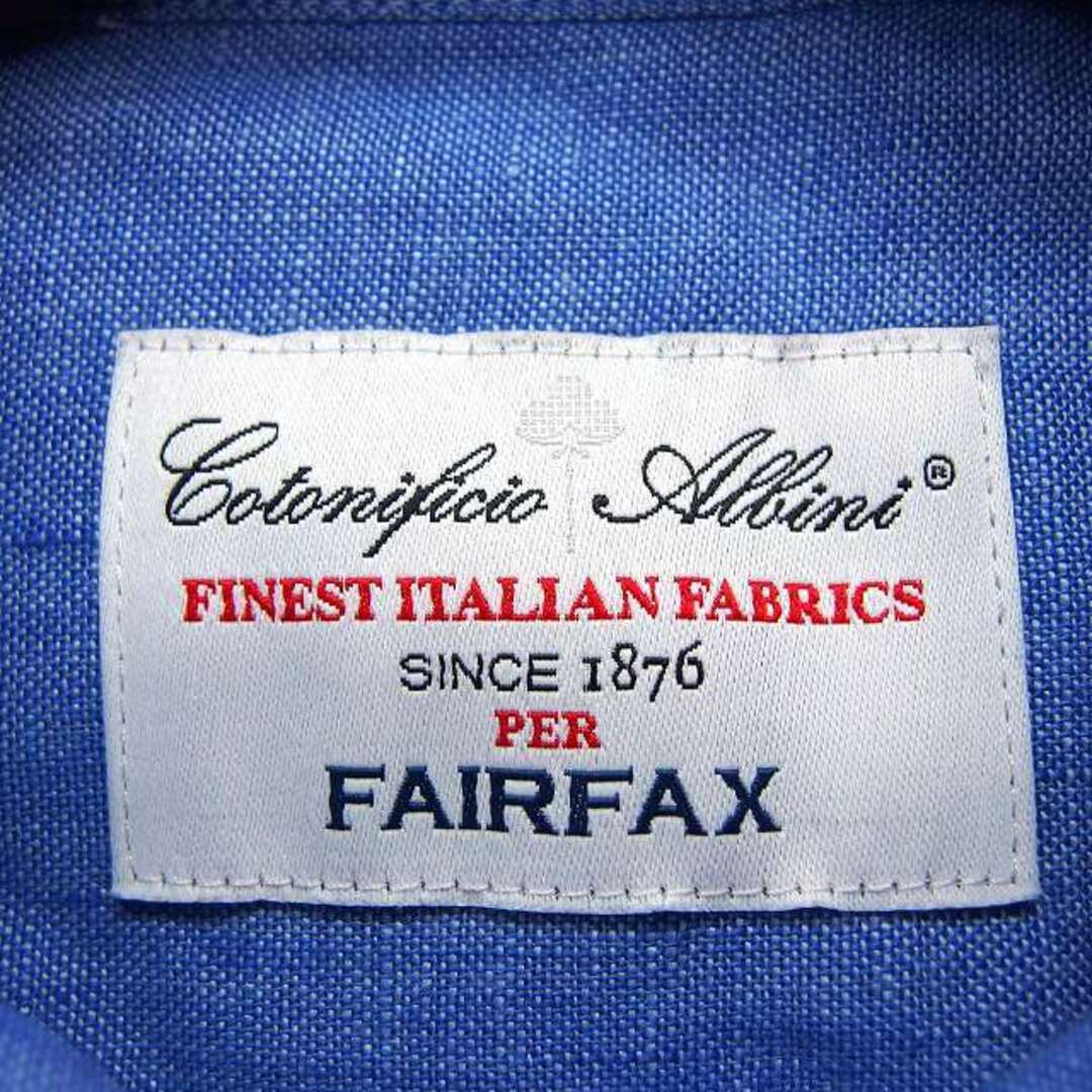 フェアファックス FAIRFAX カジュアル シャツ 無地 シンプル 長袖 メンズのトップス(シャツ)の商品写真