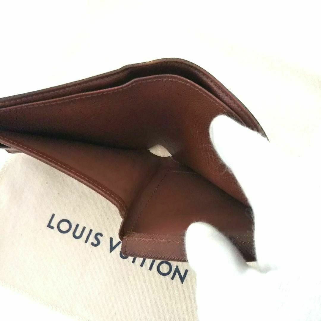 LOUIS VUITTON(ルイヴィトン)の【美品】ポルトビエカルトクレディモネ キャンバス ×クロスグレインレザー メンズのファッション小物(折り財布)の商品写真