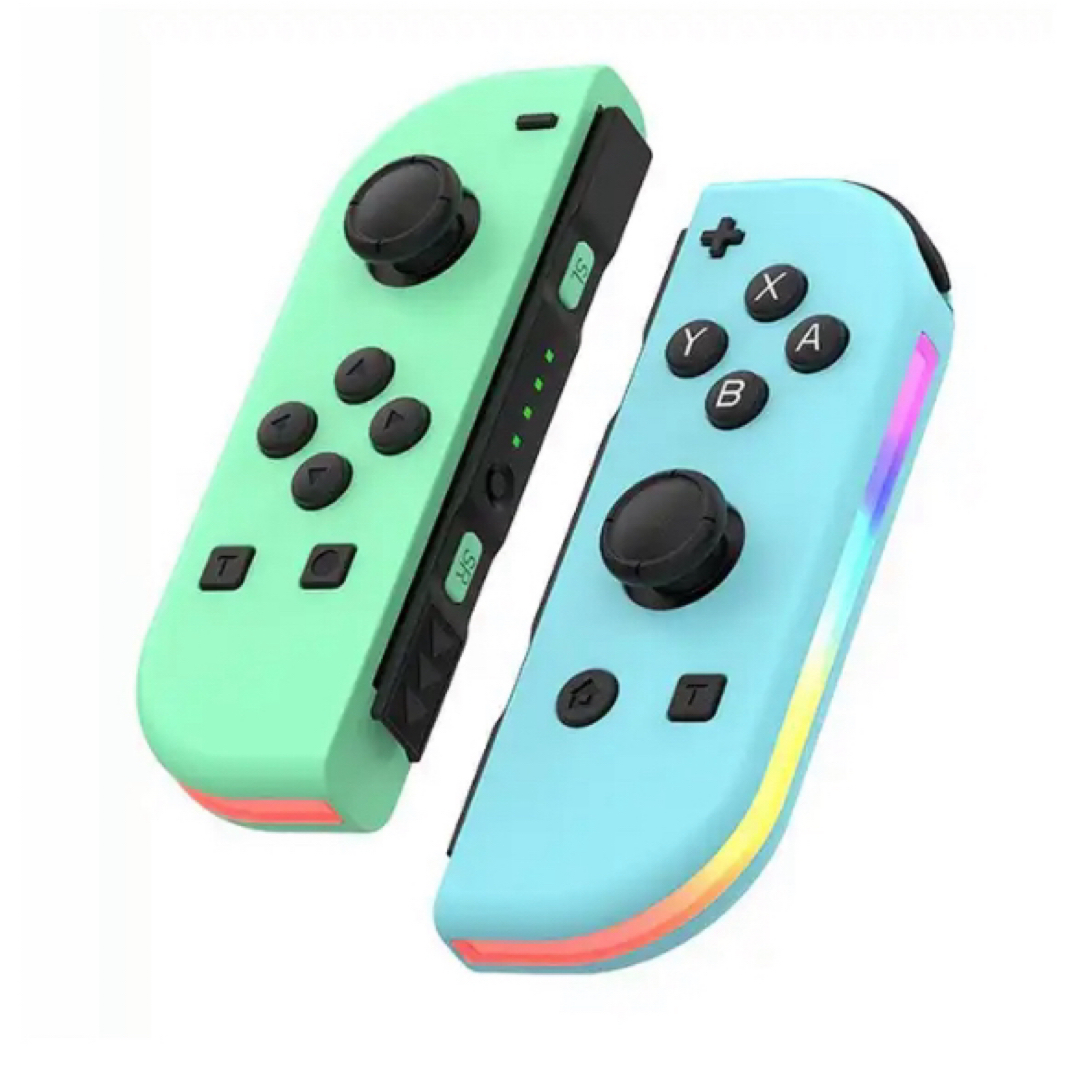 Nintendo Switch Joy-Con ジョイコン どうぶつの森  エンタメ/ホビーのゲームソフト/ゲーム機本体(家庭用ゲーム機本体)の商品写真