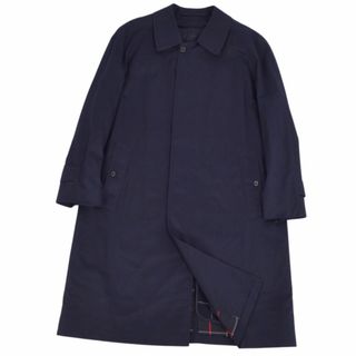 バーバリー(BURBERRY)の美品 Vintage バーバリー Burberrys コート 英国製 ライナー付き ステンカラーコート アウター メンズ M相当 ネイビー(ステンカラーコート)