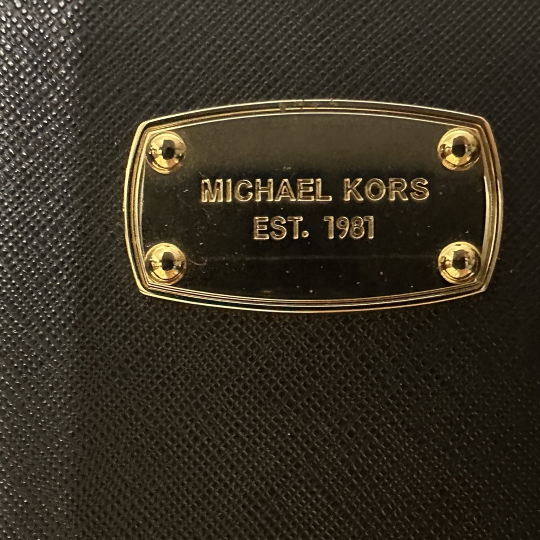 Michael Kors(マイケルコース)のマイケル・コース(Michael Kors) レザー ハンドバッグ ブラック レディースのバッグ(ハンドバッグ)の商品写真