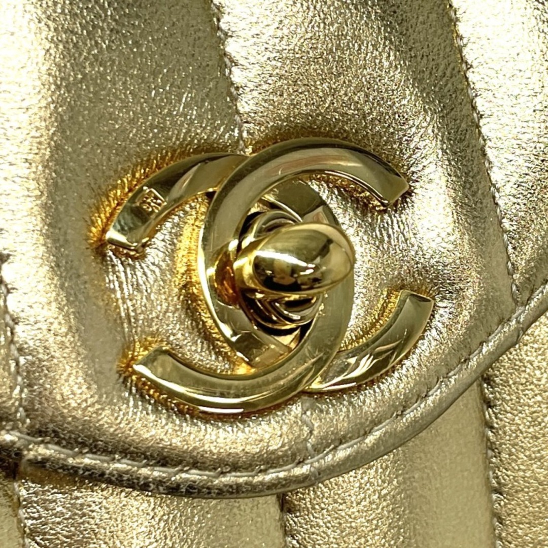 CHANEL(シャネル)のシャネル CHANEL マドモアゼル バッグ ショルダーバッグ レザー ゴールド 金 ゴールド金具 ココマーク ターンロック ヴィンテージ レディースのバッグ(ショルダーバッグ)の商品写真