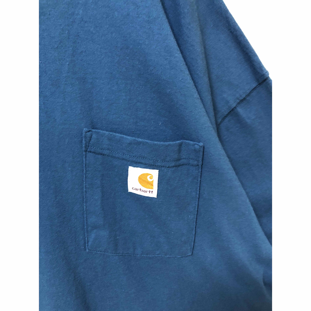 carhartt(カーハート)の【carhartt】カーハート　ビックサイズ　ゆったり　ワッペンロゴ　3XL メンズのトップス(Tシャツ/カットソー(半袖/袖なし))の商品写真