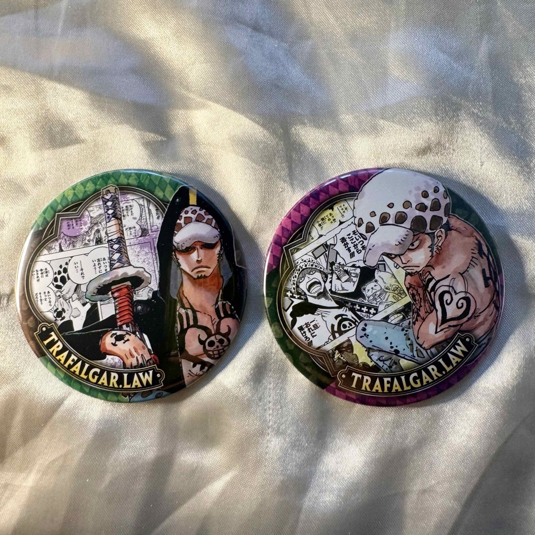 ONE PIECE ワンピース コレクション缶バッジ HEROES 第2弾 ロー ONE PIECE ワンピース コレクション缶バッジ HEROES 第2弾 ロー