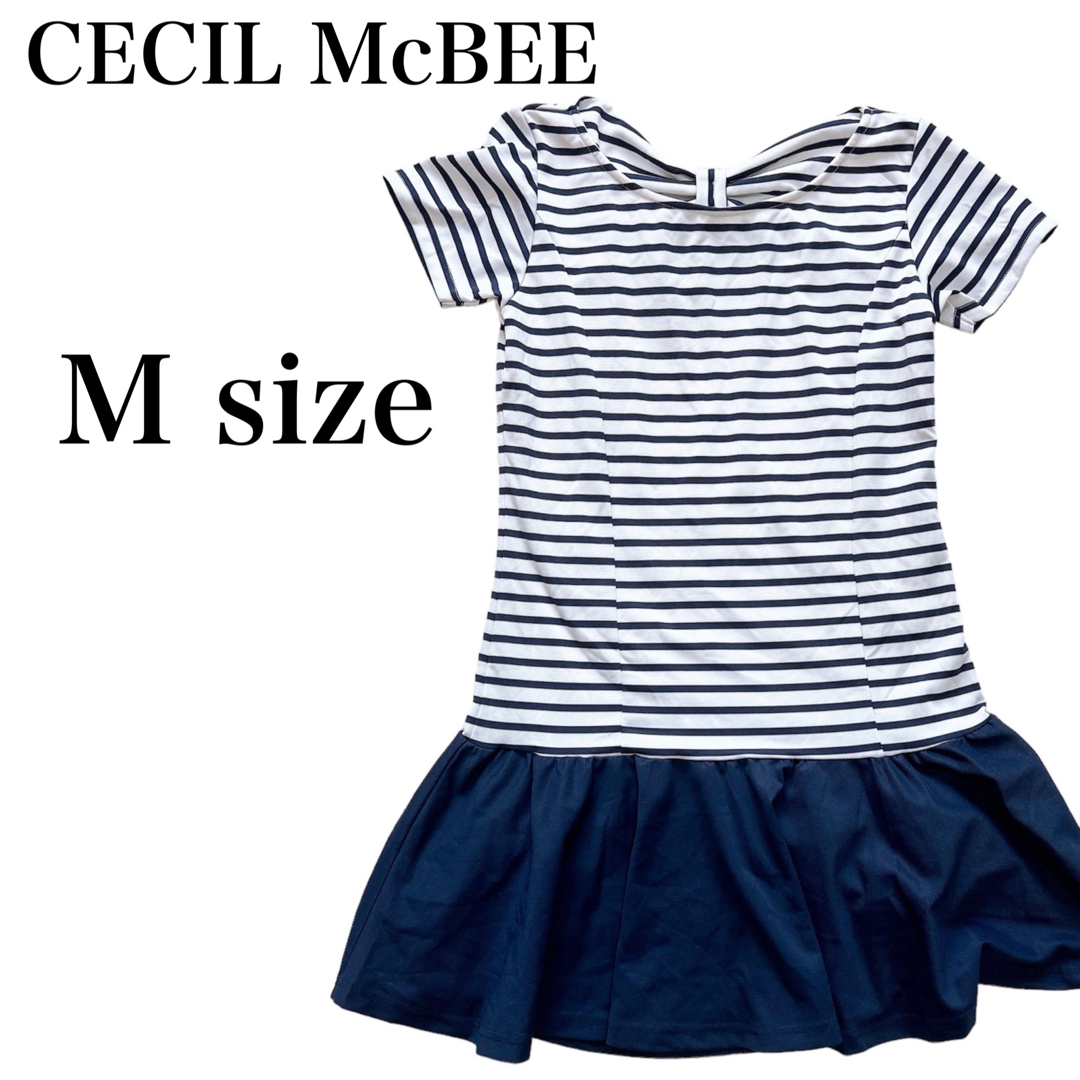 CECIL McBEE(セシルマクビー)のセシルマクビー　ボンダー　ワンピース　M レディースのワンピース(ミニワンピース)の商品写真