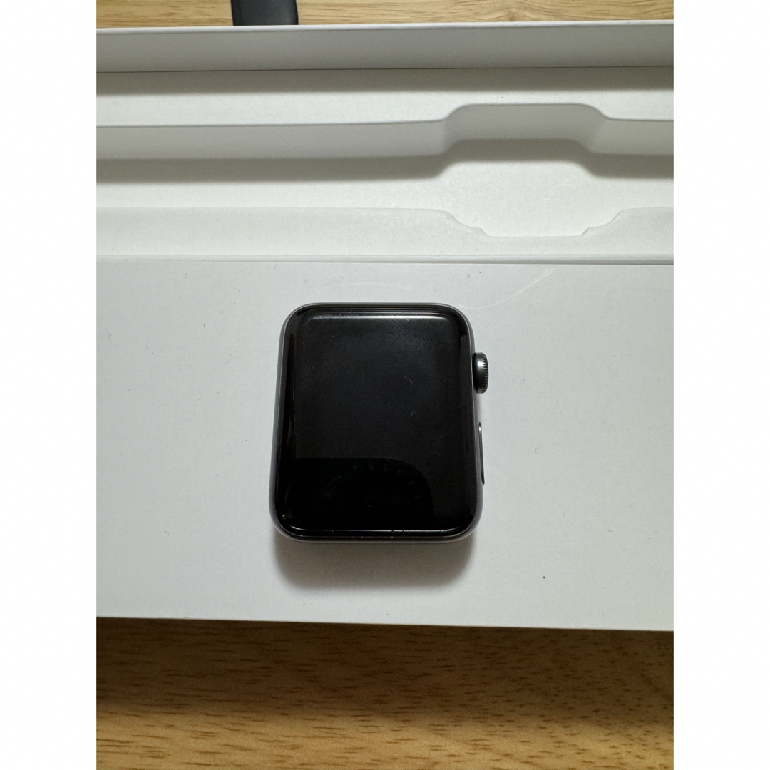 Apple Watch(アップルウォッチ)のAPPLE APPLE WATCH3 42 SGAL BK140-210 スマホ/家電/カメラのスマートフォン/携帯電話(その他)の商品写真