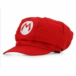 マリオ2個セット　帽子　キャップ　ユニバ　コスプレ　1個(衣装)