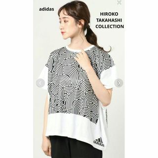 アディダス(adidas)のadidas 高橋理子コラボ　アディダスTシャツ　Lサイズ(Tシャツ(半袖/袖なし))