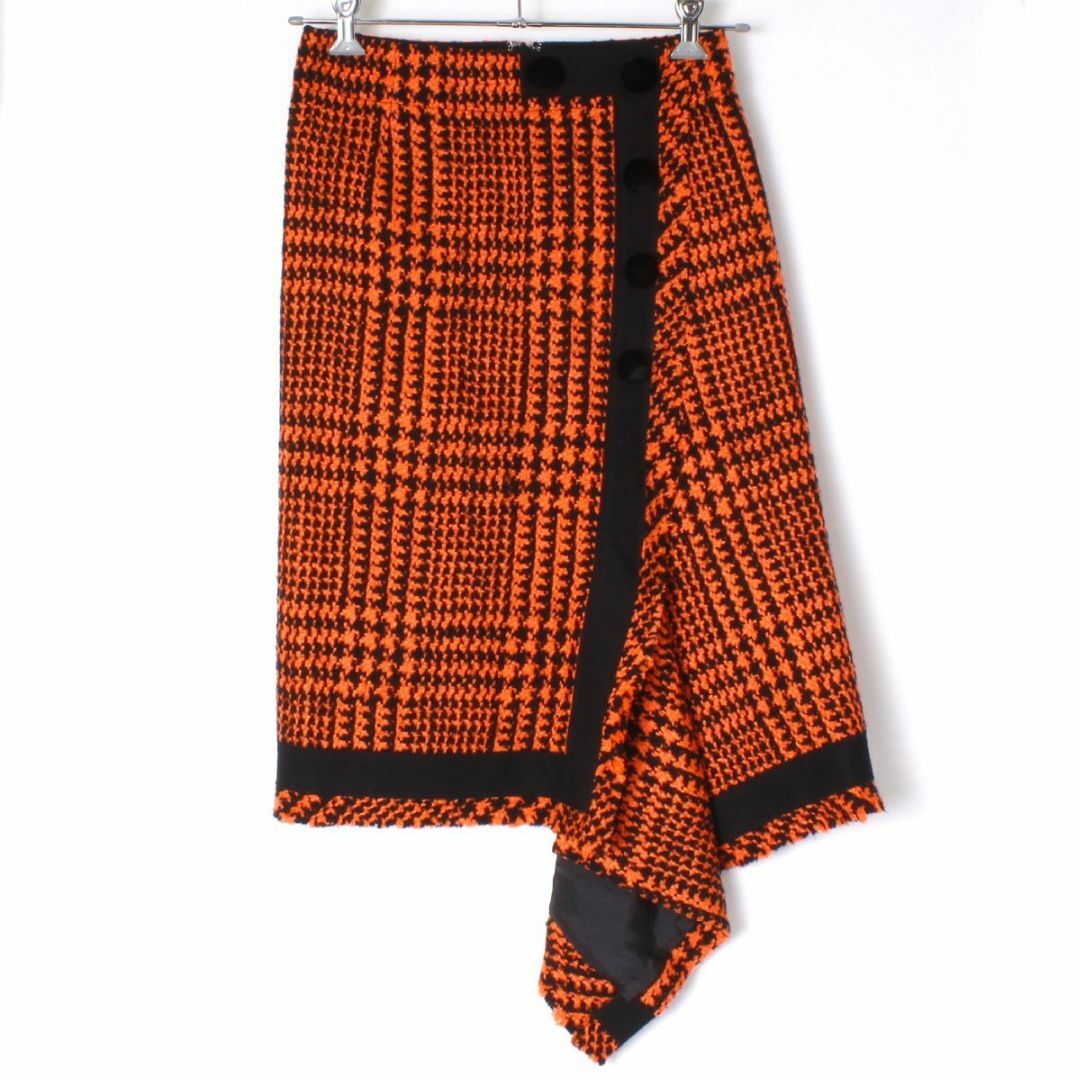 sacai(サカイ)のsacai WOOL TWEED SKIRT ウール ツイード スカート レディースのスカート(ひざ丈スカート)の商品写真