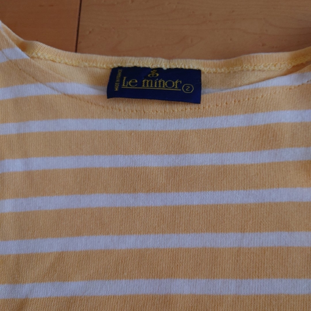 Le Minor(ルミノア)のLe minor　バスクシャツ レディースのトップス(Tシャツ(長袖/七分))の商品写真